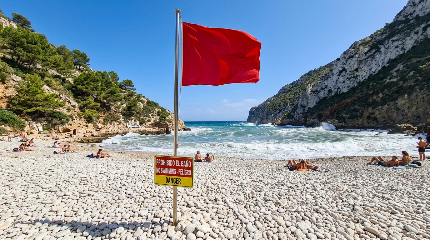 Steeds vaker een rode vlag op Spaanse stranden; moet Spanje zijn afvalwatersysteem moderniseren?